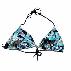 MOSSIMO BIKINI TOP FLORAL PRINT